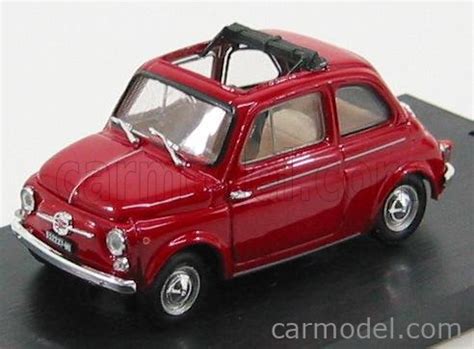 Brumm R Scale Fiat Nuova D Tetto Aperto Open Red