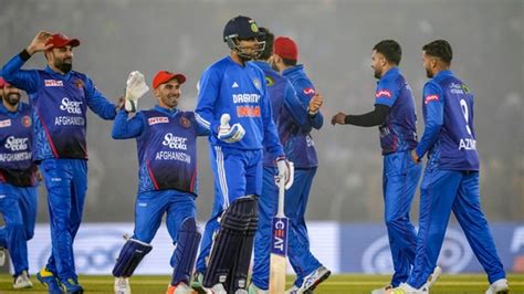 Ind Vs Afg Highlights 1st T20i Dube Shines On Rohits Return India