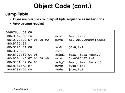 Machine Level Programming Ii Control Flow Sept 9 Ppt Download