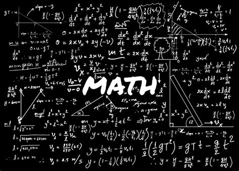 fórmulas matemáticas dibujadas a mano en el fondo 17245372 Vector en