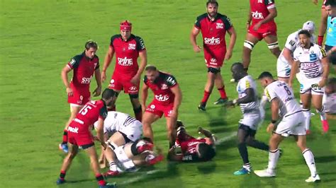 TOP 14 Essai de Pablo UBERTI UBB Union Bordeaux Bègles RC