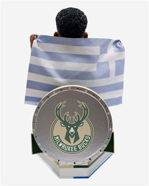 Giannis Antetokounmpo Milwaukee Bucks Greek National Flag Internationa Foco