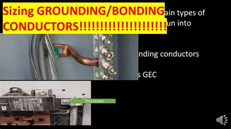 Everything You Need To Know About Sizing Grounding And Bonding