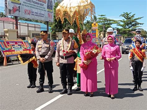 Kenal Pamit Kapolres Pasbar Akbp Nurhadiansyah Digantikan Akbp Agung