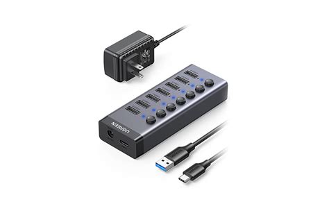 UGREEN 7 Ports USB 3 0 HUB With USB B To USB 3 0 Male Cable