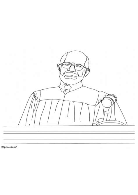 Judge 7 Coloring Page
