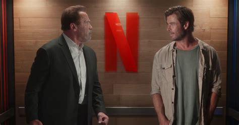 Arnold Schwarzenegger Pitches One Liners To Chris Hemsworth For Netflix