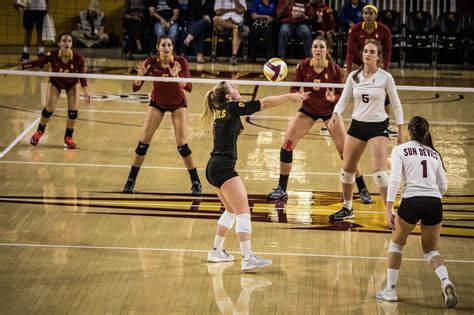 Asu Volleyball The Sun Devils Look To Take Advantage Of A Struggling