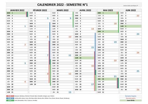 Numéro De Semaine 2022 Liste Et Dates Calendrier 2022 Avec Semaines