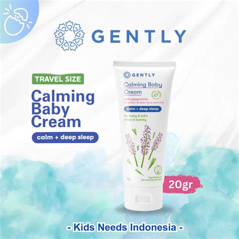 Jual GENTLY Calming Baby Cream 20gr Krim Penghangat Dan Pereda Perut