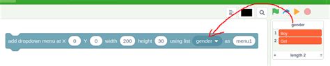 Dropdown Widgets CreatiCode Scratch Forum