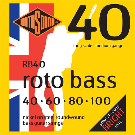 Rotosound Rb45 Rotobass Medium 45 105