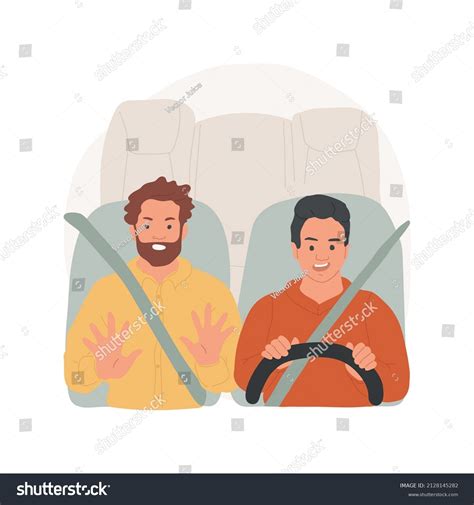 Bad Driving Isolated Cartoon Vector Illustration Stock Vector (Royalty ...