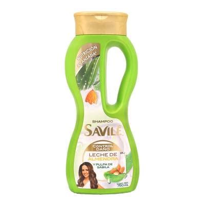 Shampoo Savil Control Da O Leche De Almendra Y Pulpa De S Bila Ml