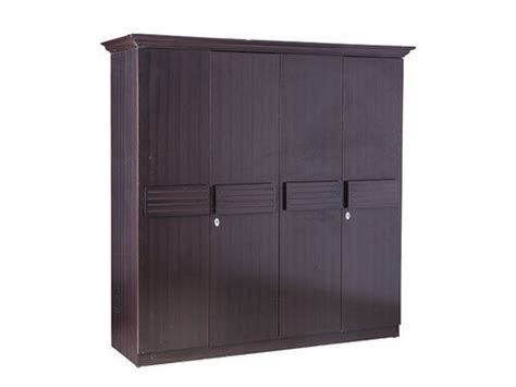 Wooden Mango Wood Brown Bedroom Wardrobe With Locker At Rs 45000 Sq Ft