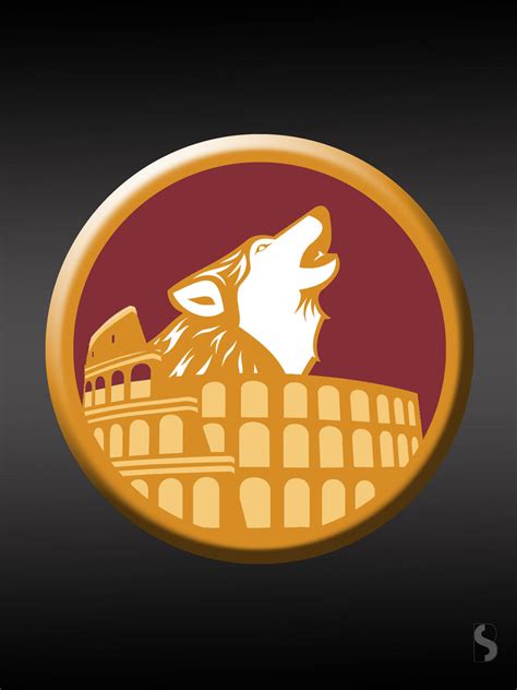 AS Roma New Logo by BrunoDesignG on DeviantArt