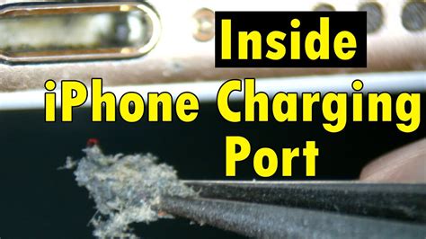 Easy Iphone Charging Port Fix Iphone X Youtube