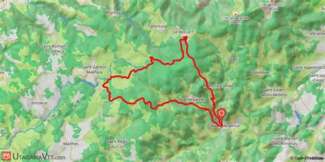 Loire Rando VTT Le Pilat Bourg Argental Saint Genest Malifaux