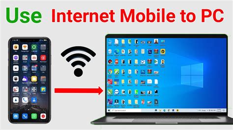 How To Connect Internet From Mobile To Pc Use Internet Mobile To Pc