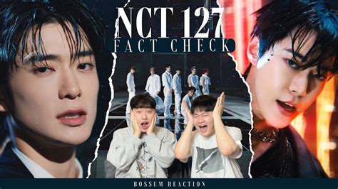 NCT 127 FACT CHECK MV REACTION สดหลอกลางเมอง BOSSUMReact