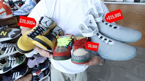 These Are The Most Expensive And Rarest Sneakers In The World Youtube