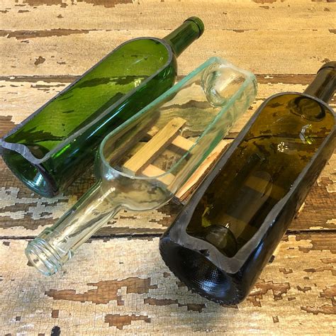 Cut Wine Bottle - Etsy