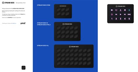 Elgato Stream Deck Templates V10 Figma