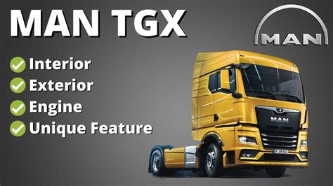 The New Man Tgx The Most Advanced Truck On The Market Youtube