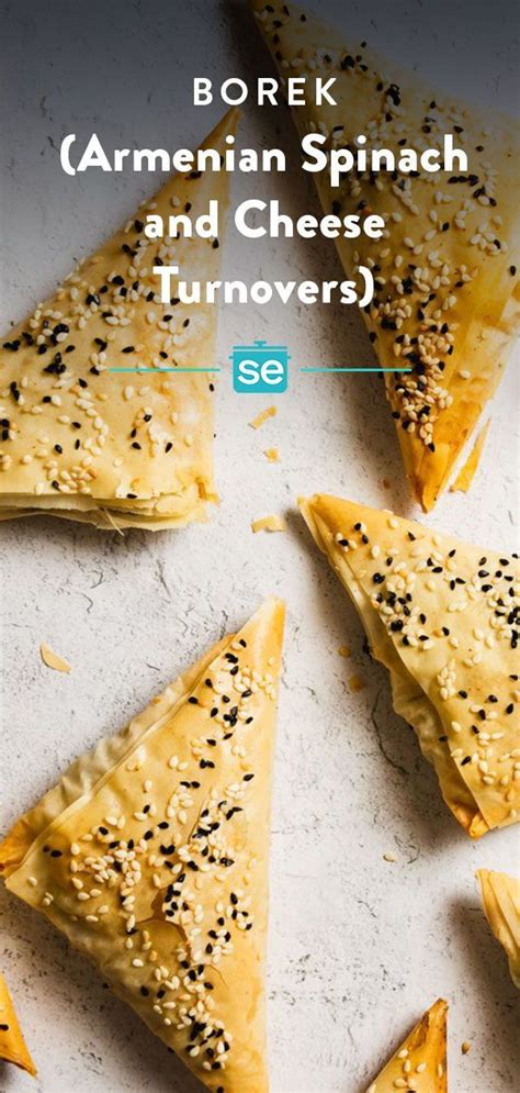 How To Make Borek Armenian Spinach And Cheese Turnovers Recipe