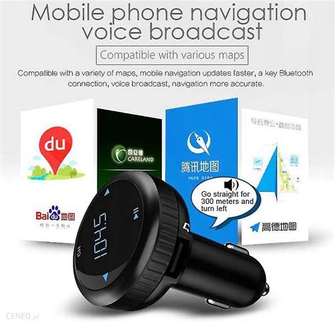 Akcesoria Car Audio Video Inna Bluetooth Fm Transmitter For Car