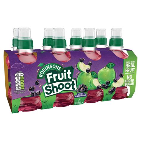 Fruit Shoot Apple And Blackcurrant Kids Juice Drink 8 X 200ml Bestway