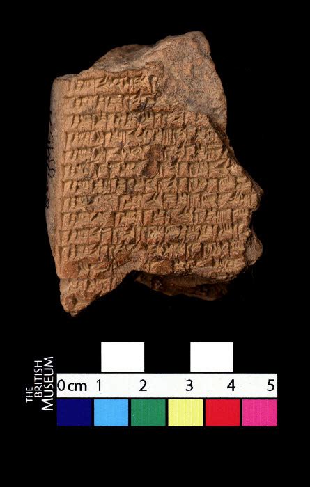 Library Of Ashurbanipal Tablet Neo Assyrian Nineveh The British Museum Images