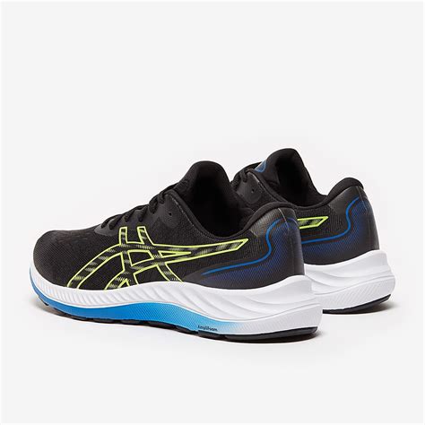 Asics Gel Excite 9 Black Hazard Green Mens Shoes