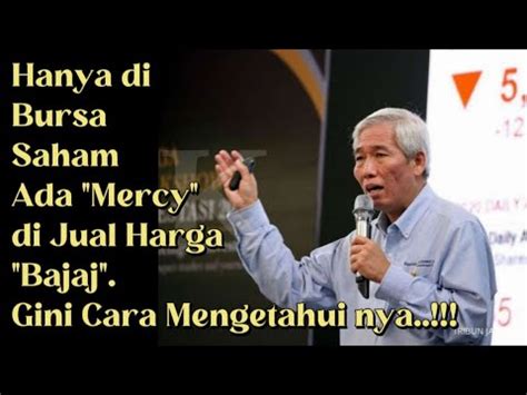 Hanya Di Bursa Saham Ada Mercy Di Jual Harga Bajaj Gini Cara