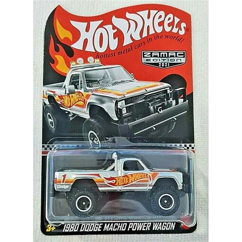 Hot Wheels Coletor De Rodas Quentes Edi O Dodge Macho Power Wagon Shopee Brasil