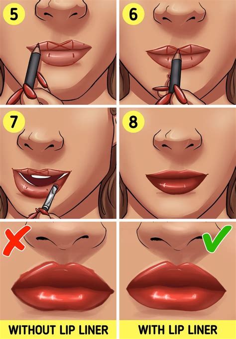 How To Apply Lipstick Correctly 6 Tips How To Apply Lipstick Lipstick Hacks How To Line Lips