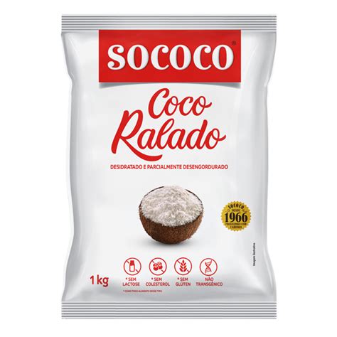 Coco Ralado Sococo Desidratado Kg Sim O Doces