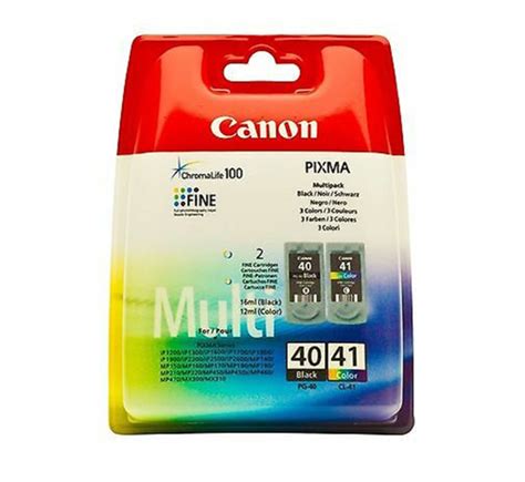 Original Canon PG 40 CL 41 Multipack Ink Cartridge Pcdirectuk