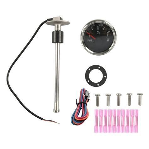 52mm Fuel Gauge With Fuel Level Sensor Oil Tank Level Indicator Meter For Boat