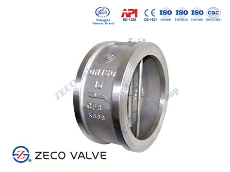 Wafer Dual Plate Check Valve Dual Plate Wafer Check Valve