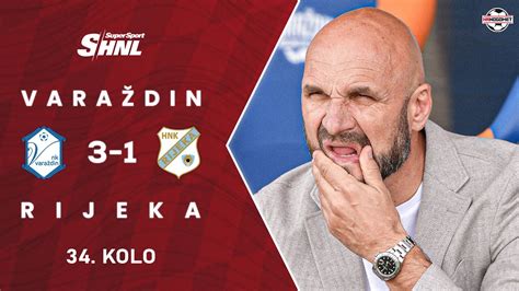 Sažetak NK Varaždin 3 1 HNK Rijeka 34 kolo SuperSport HNL YouTube