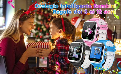 Smartwatch Bambini Giochi Contapassi Calorico Orologio Smartwatch