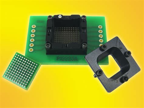 Ironwood Electronics Presents Ghz Bandwidth Open Top Socket For Bga