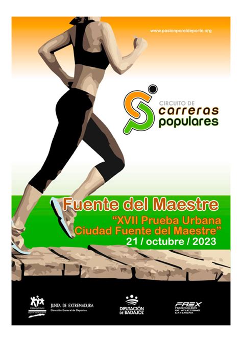 XVII Prueba Urbana Ciudad Fuente Del Maestre Atletismo Extremadura