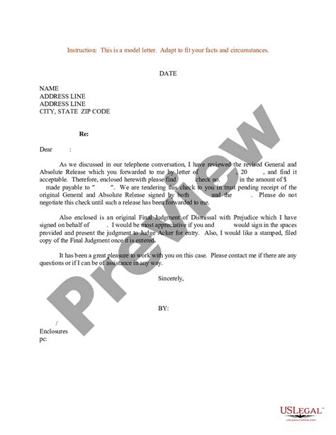 Sample Release Letter For Domestic Helper Us Legal Forms