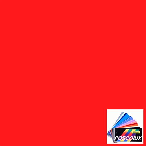 Rosco Roscolux 4690 Calcolor Red 90 Lighting Gel Filter Sheet