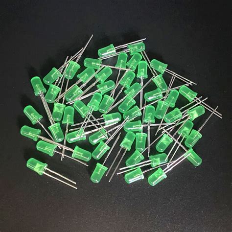 Pcs Mm Led Diode Mm Assorted Kit White Green Red Blue Yellow