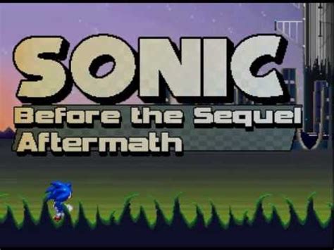 Sonic Before The Sequel - memowellness