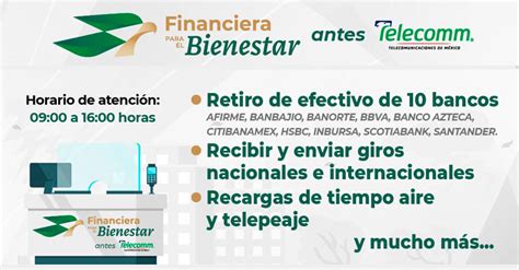 Financiera Para El Bienestar Branches Reactivating Their Services In