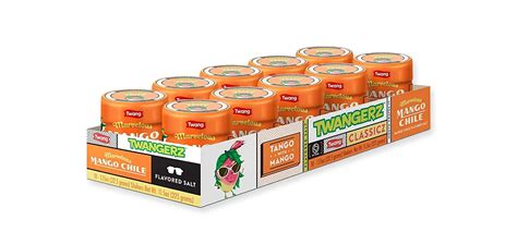 Twang Twangerz Mango Chile Salt Bottle 115 Ounce Count 10 Beer